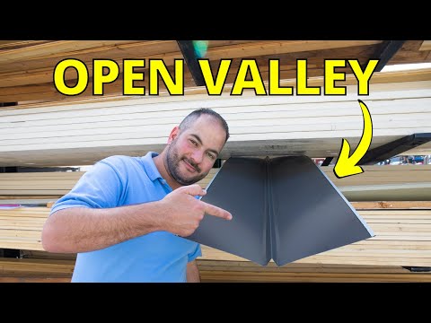 What is a Roof Valley? (& The Material Installed in Roof Valleys)